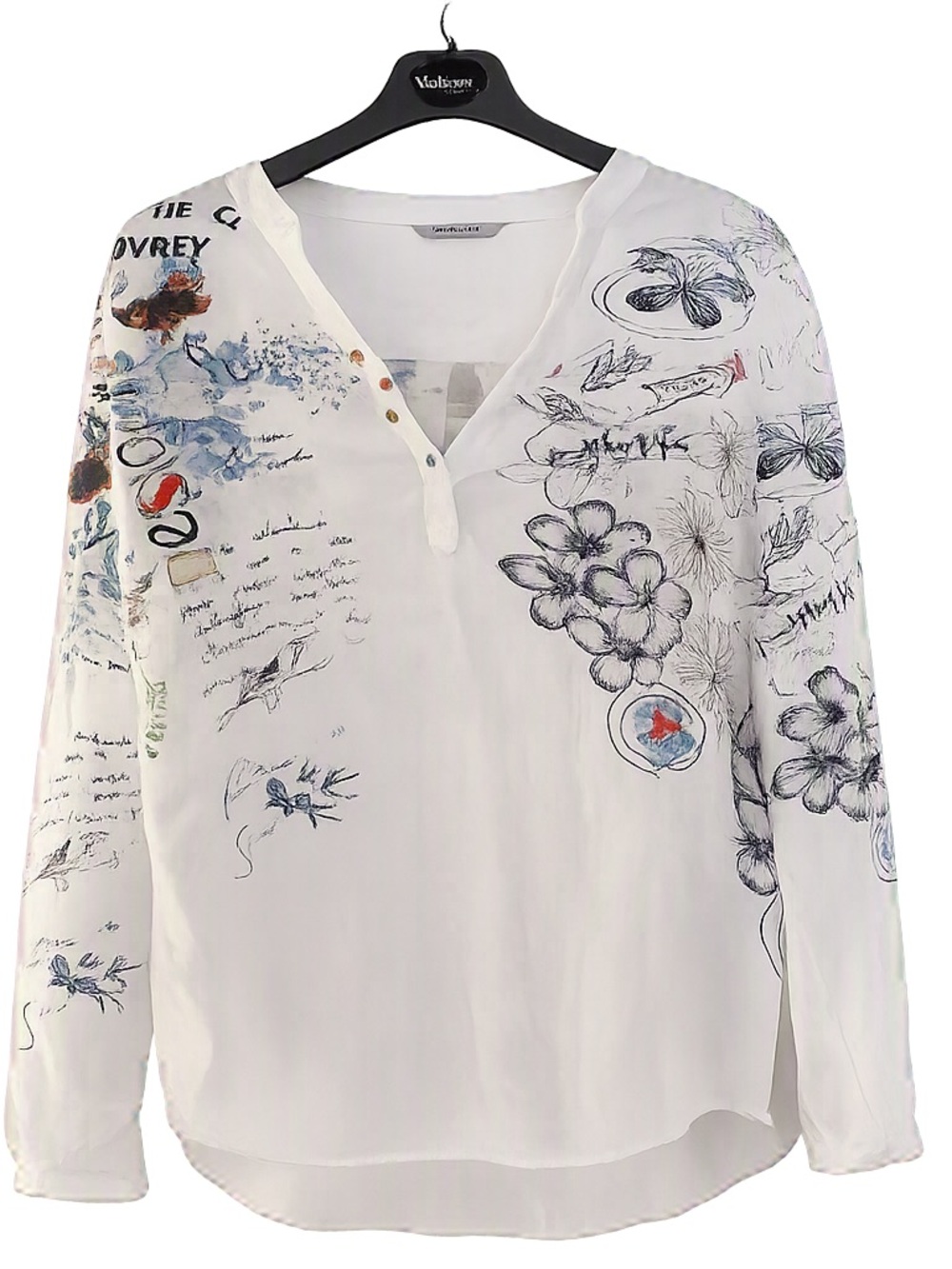 Desigual^Graphic Art Doodles Top